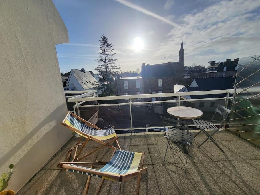 Studio "La Parenthese", A 50 Metres De La Plage Saint-Quay-Portrieux ภายนอก รูปภาพ